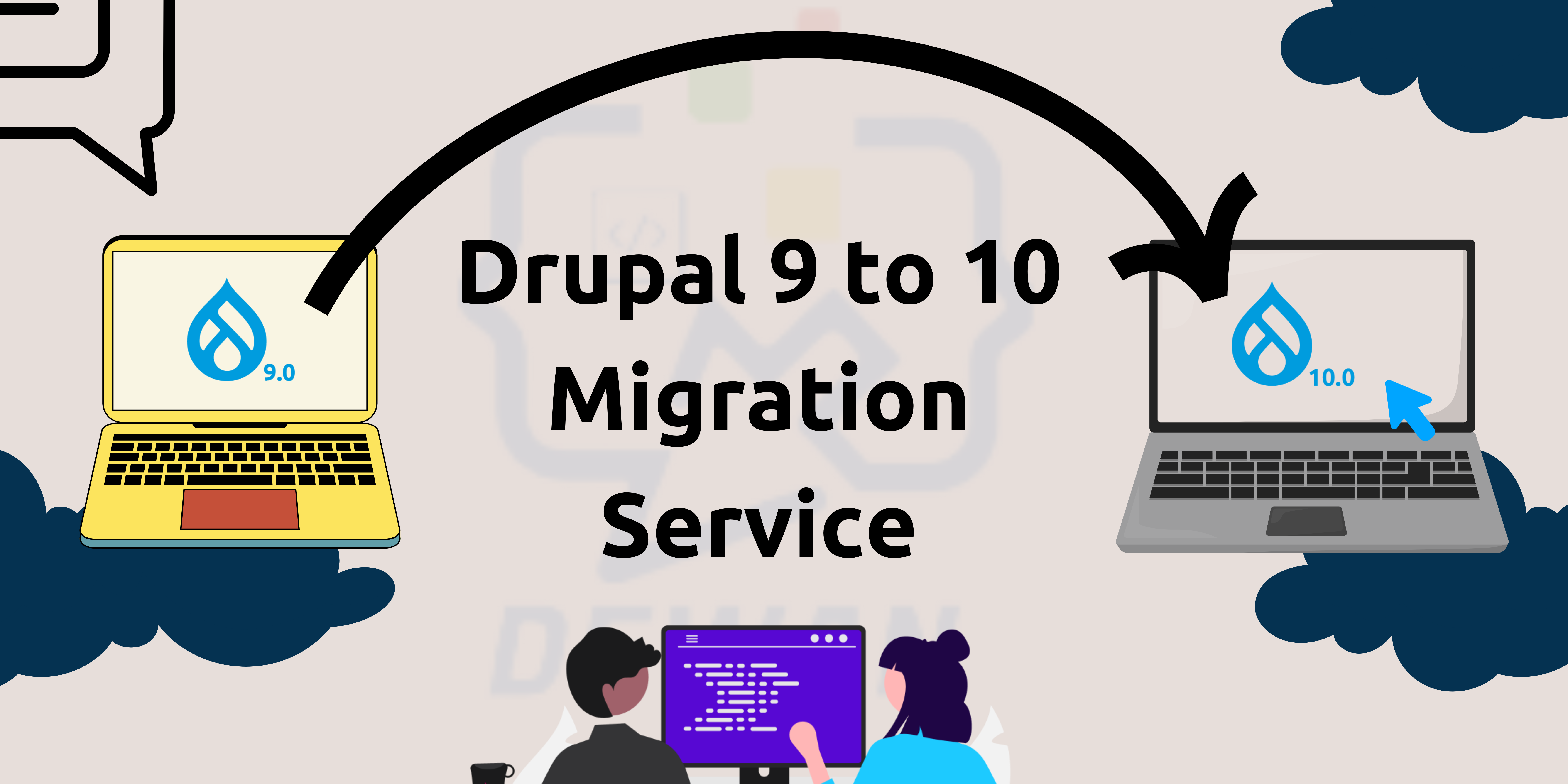 Drupal 9 to 10 Migration Services