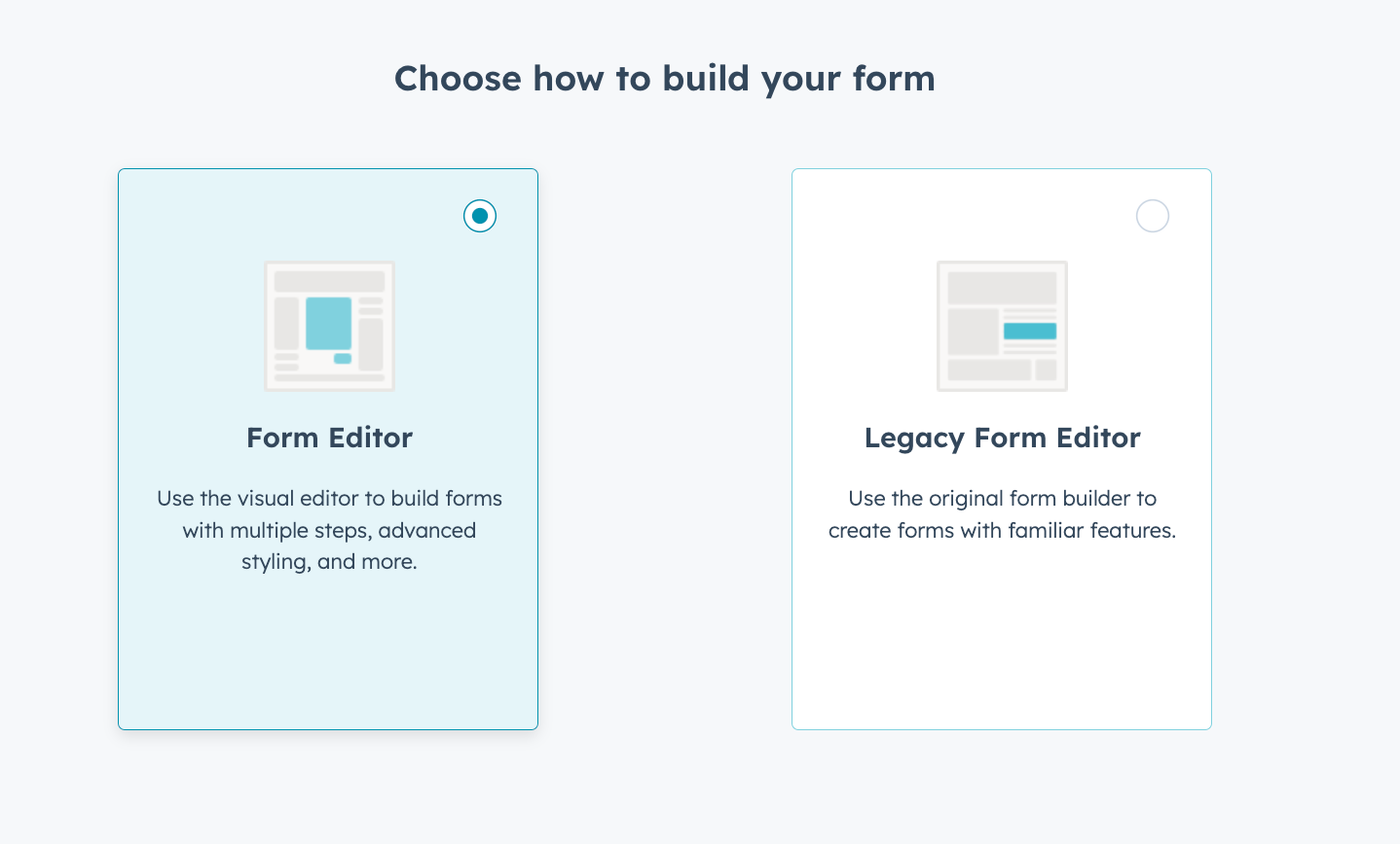 Create hubspot form & fields